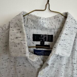 Men's Gray Speckled Shirt